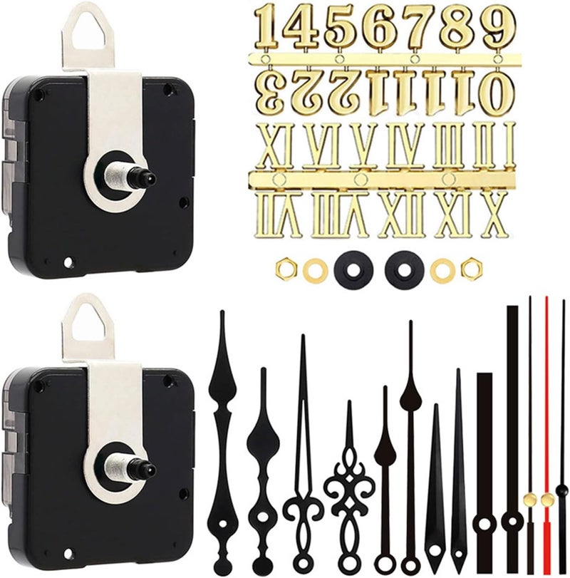 Pendulums Clock Movement Mechanism Quartzs Replacement Long-Shafts Repair Accessories Include Hands Quartzs Clock - Image 1
