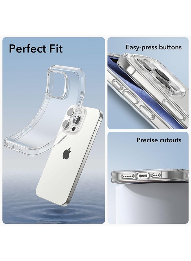 iPhone 16 Case Clear,  Drop Protection, iPhone 16 Cover Slim with Shockproof Protective Bumper, Anti Scratch & Fingerprint, 16 Case Cover 6.1 inch Clear - Image 4