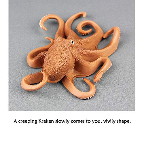 Oncpcare Dutch Kraken Aquarium Decor, The Mysterious Legend Octopus Figure Aquarium Ornament Fish Tank Landscape Artificial Sea Life Replica Decoration Accessories - Image 4