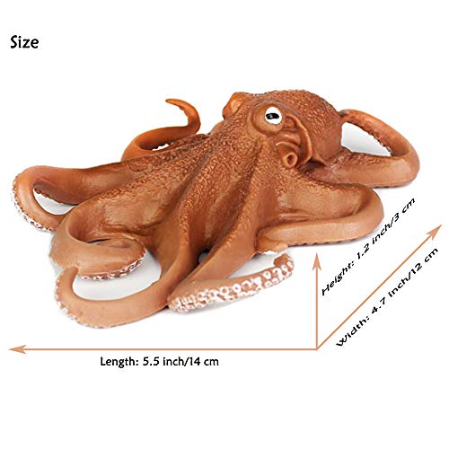 Oncpcare Dutch Kraken Aquarium Decor, The Mysterious Legend Octopus Figure Aquarium Ornament Fish Tank Landscape Artificial Sea Life Replica Decoration Accessories - Image 2