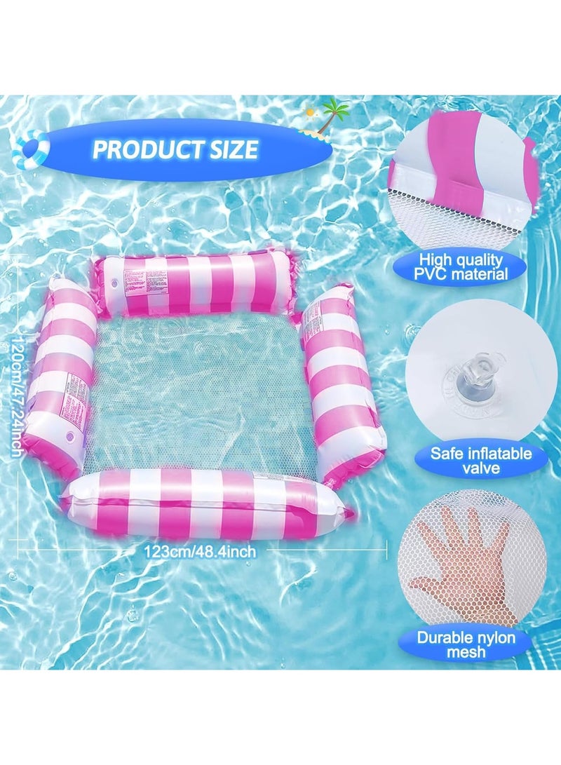 JOGAMS Inflatable Pool Float Chair Lounge for Floating, Inflatable Pool Float Hammock, Multi-Purpose Water Hammock with Arm, Inflatables Pool Rafts Bed for Swimming Pool Beach Sea - Image 3