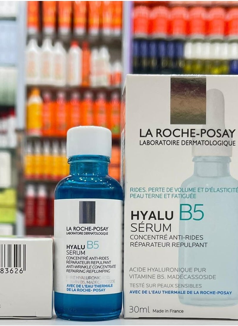 La Roche-Posay Hyalu B5 Serum 30ml This anti-aging serum with pure hyaluronic acid for the face and neck leaves the skin feeling plump and helps repair the skin by replenishing its natural moisture barrier. This serum combines concentrated pure hyaluronic acid, Madexoside and Vitamin B5 for optimal efficacy. Suitable for all skin types, including sensitive skin. - pzsku/Z54D01C737029CB71D501Z/45/_/1740384068/1db72516-825d-46ca-b261-0de7e94cdb0c