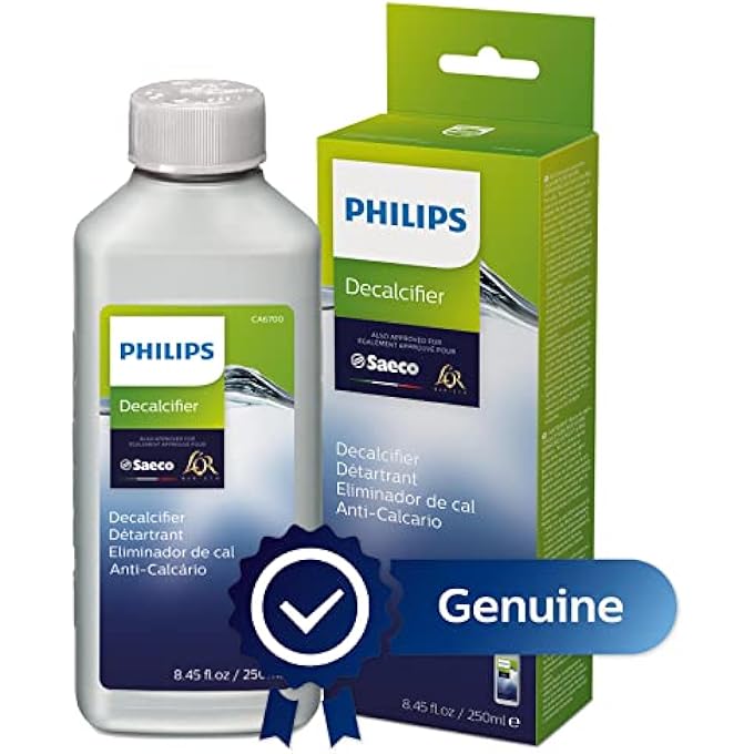 Philips Original Espresso Machine Descaler Perfect Descalcification For A Prolong Machine Lifetime 1 Descaling Cycle Bottle Of 250 Ml Ca670047 - Image 3