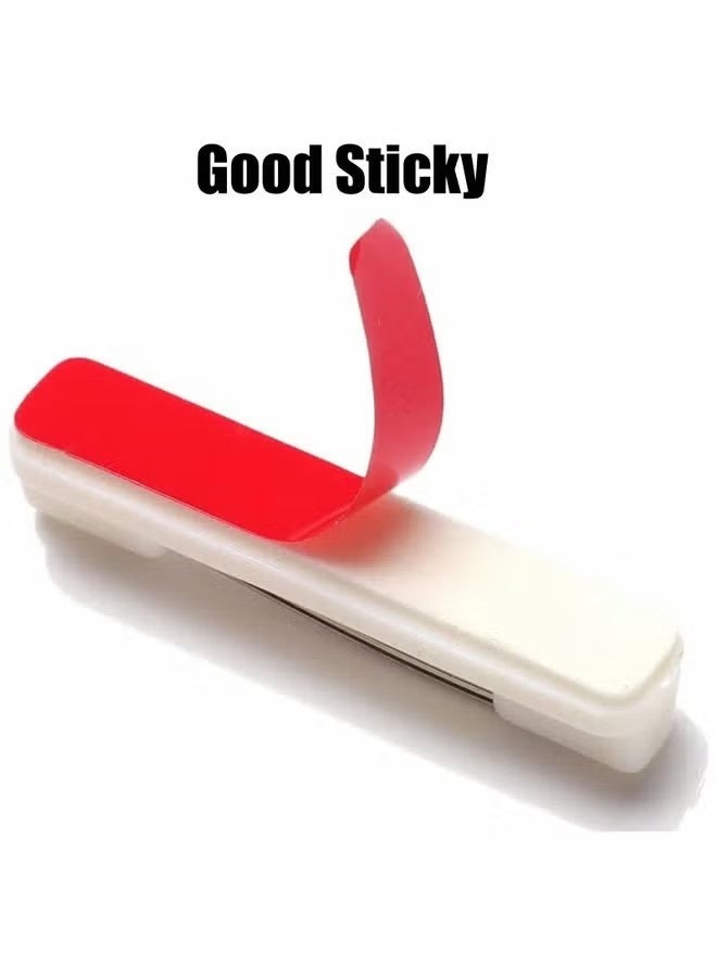 100 White Safety Pin Bar with Adhesive, badge pin backs, name tag pinsWhite Adhesive Safety Pins Back, Adhesive Bar Pins for ID Badge Crafting Parts, back safety bar pins, Best name tag pins available - Image 4