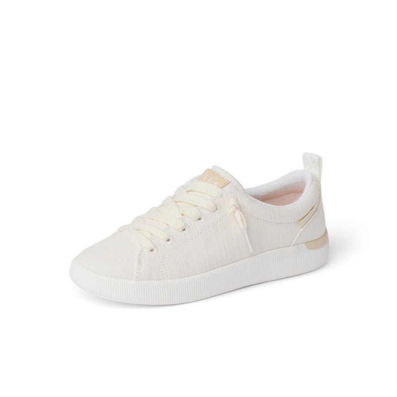 REEF Womens Shoes, Neptune Alana, White Textile, 7 - Image 1