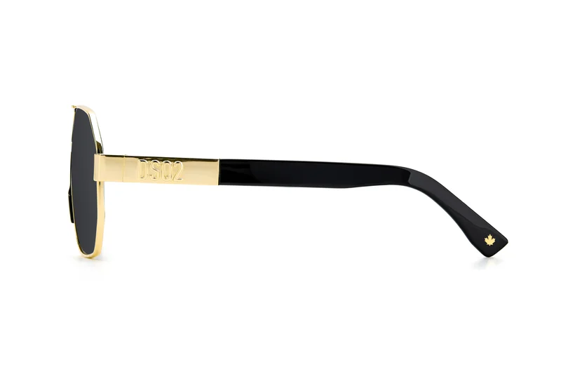 ديسكويرد2 نظارات شمسية مربعة بجسر مزدوج