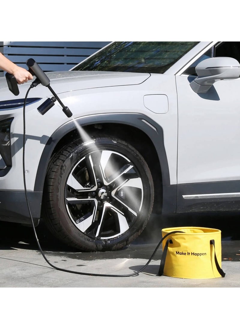 HOTO HOTO 20V Cordless Power Washer Pro - Portable Power Cleaner with USB-C Rechargeable Battery & 5-in-1 Nozzle for Car Cleaning, Fence & Floor Cleaning, and Watering  - Image 3