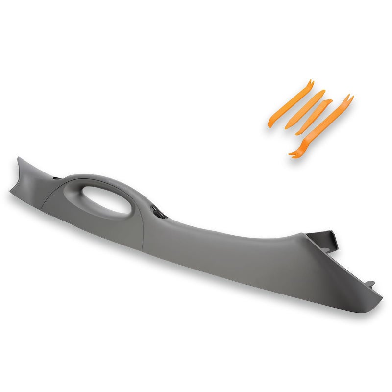 Gagsu A Pillar Interior Trim Handle Left Driver Side Compatible with Ford F150 F150 20042008 Lincoln Mark LT 20062008 A Pillar Grab Handle Assist Panel 4L3Z1503599AAB Left Driver Side Gray