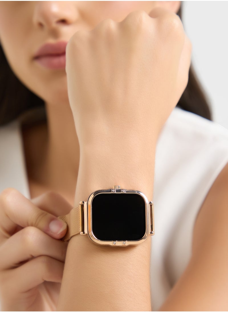 Generic - Amoled Smart Watch With Bluetooth Call, Heart Rate, Blood Pressure And Blood Oxygen Monitoring - Image 1