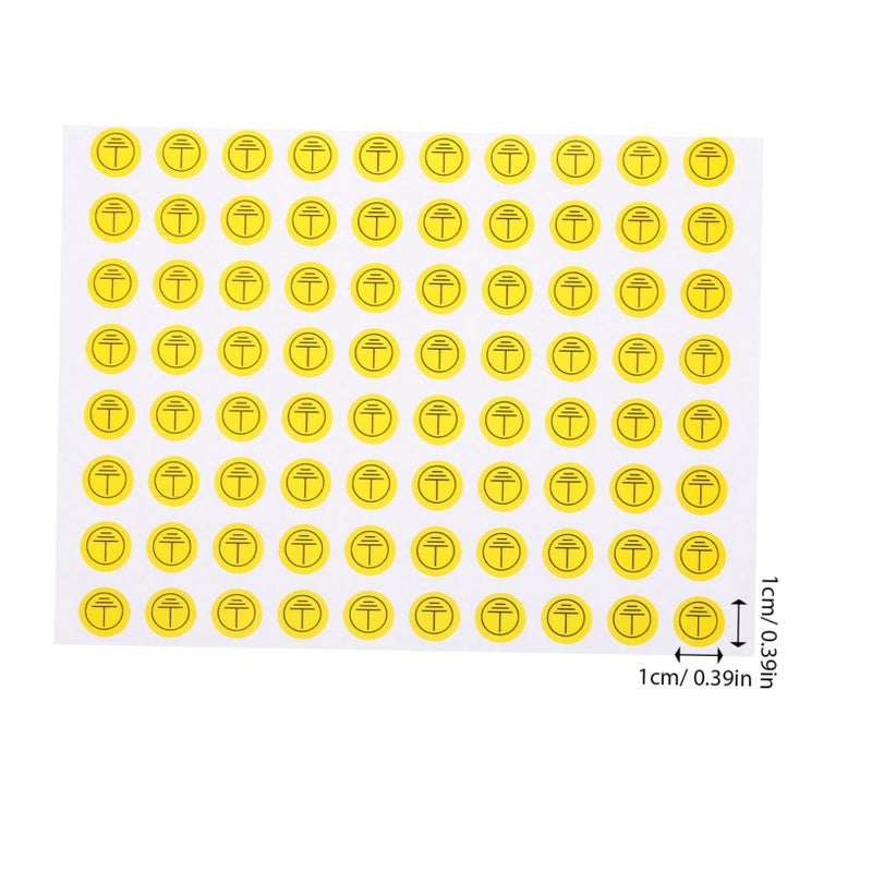 800pcs Grounding Symbol Stickers Self Adhesive Electrical Panel Warning Labels For Equipment - Image 3