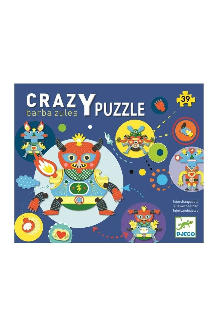 DJECO Giant Puzzles Barbazul - 39Pcs