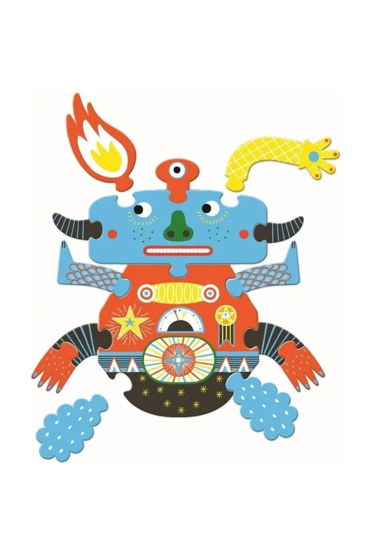 DJECO Giant Puzzles Barbazul - 39Pcs