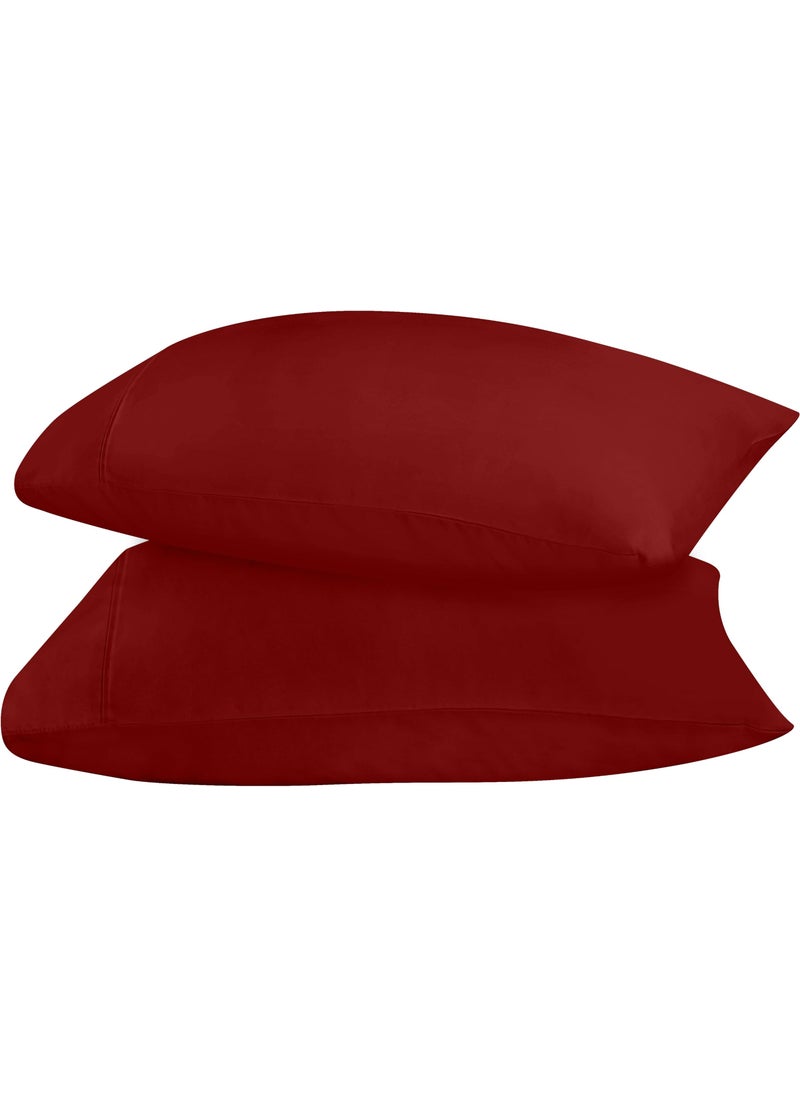 Utopia Bedding Utopia Bedding Queen Pillow Cases - 2 Pack - Envelope Closure - Soft Brushed Microfiber Fabric - Shrinkage and Fade Resistant Pillow Covers 20 X 30 Inches (Queen  Red)  - Image 5