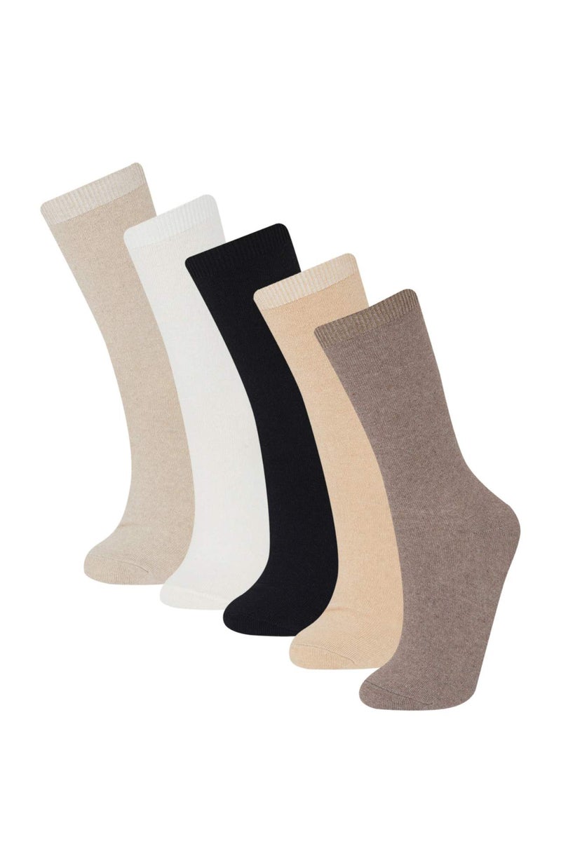 DeFacto Woman 5 Piece Long Socks - Image 1