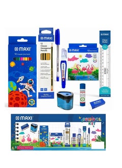 Maxi 42-Piece School Stationery Set  - Image 1