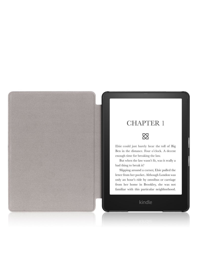 My Choice - Folding Case Cover for 7" All-New Kindle Paperwhite 12th 2024 or Kindle Paperwhite Signature Edition 2024, Smart Shell Cover with Auto Sleep/Wake (Pink) - Image 1