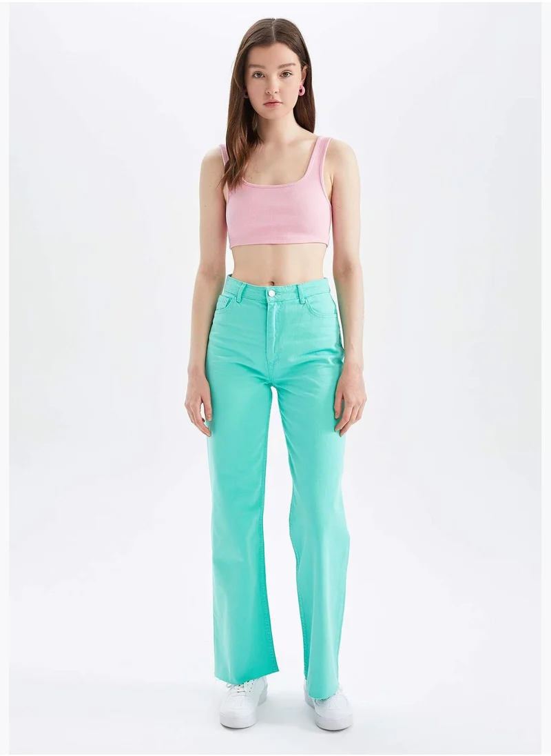 DeFacto High Waisted Gabardine Culottes