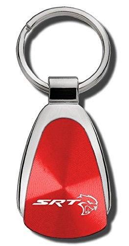 Mopar Au-TOMOTIVE GOLD Tear Drop Key Chain for Dodge SRT (Red) - Image 5