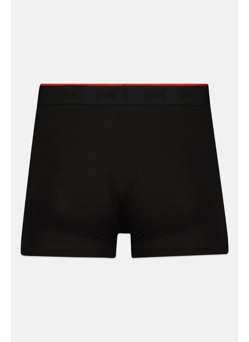 TapouT - Men 3 Pcs Brand Logo Boxer Brief, Black/Grey/Navy - Image 1