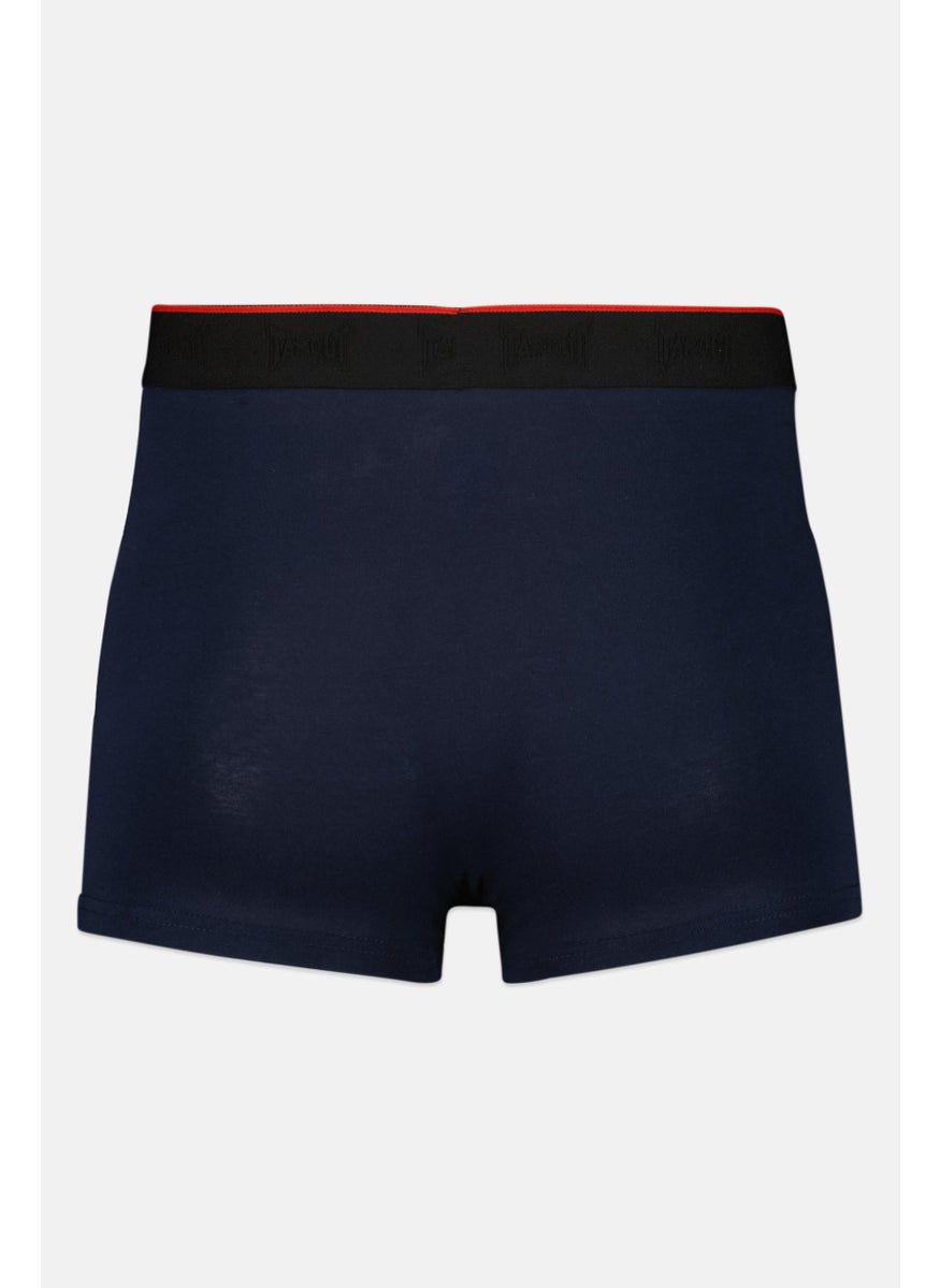TapouT - Men 3 Pcs Brand Logo Boxer Brief, Black/Grey/Navy - Image 1