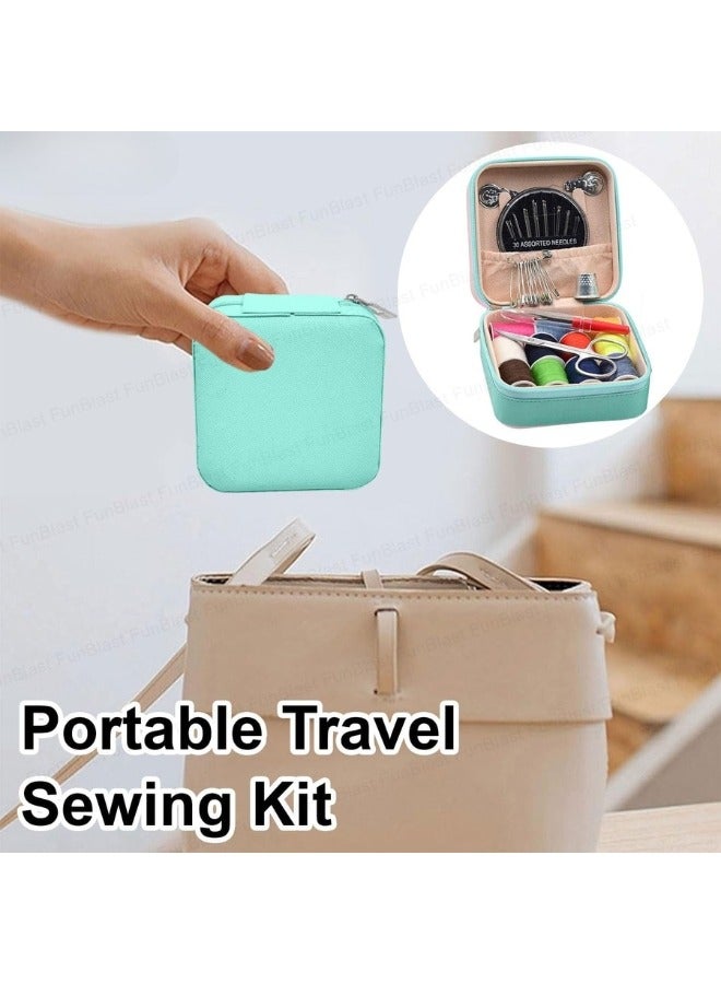 Small leather sewing tool storage bag for quick repairs. Keeps all tools organized and prevents loss. Ideal for travel and emergencies. (Sewing tools not included.)  - Image 5