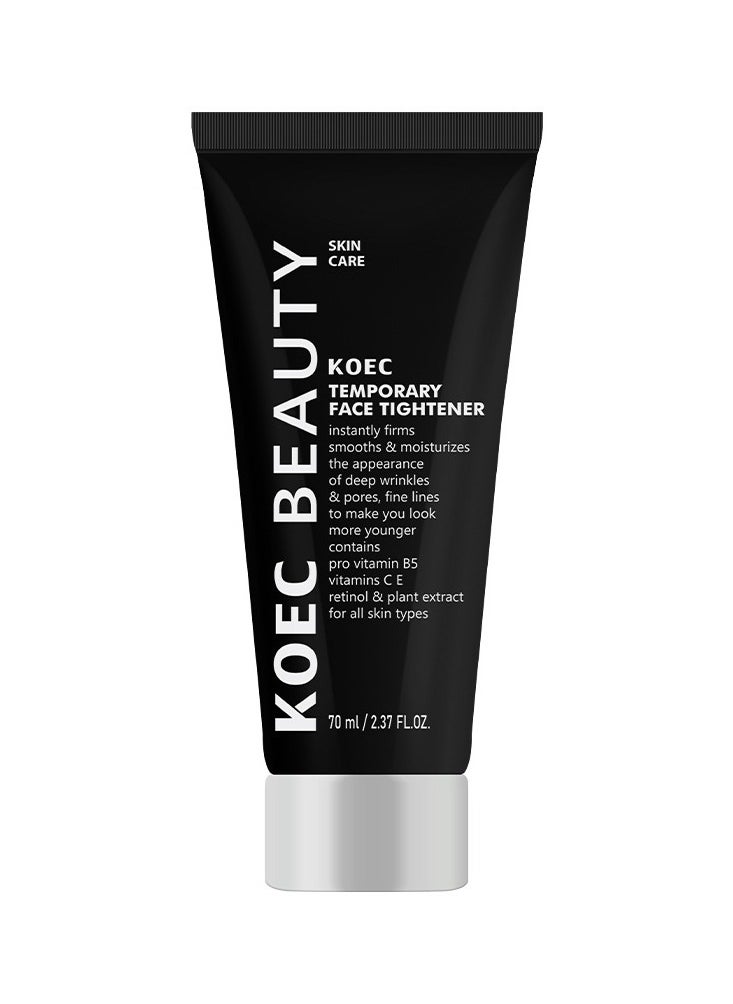 KOEC - Firmx Temporary Face Tightener - Skin Tightening Cream for Face & Neck - Day & Night Cream for Women - Moisturizer - Hydrates & Enhances Skin's Tautness - 70ml - Image 1