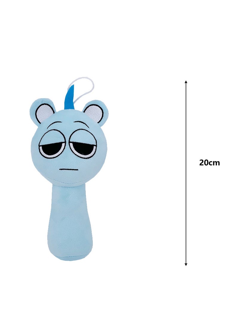 لعبة ريذم بوكس ​​سبرونكي القطيفة مقاس 20 سم حول اللعبة، دمية قطيفة ناعمة واقعية ولطيفة، هدية لمحبي ألعاب الأولاد والبنات - Image 2