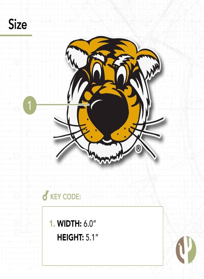 Desert Cactus University of Missouri Sticker Tigers Mizzou Vinyl Decal Laptop Water Bottle Car Scrapbook (IND 15) - Image 3