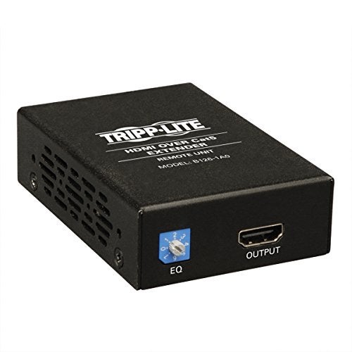 Tripp Lite HDMI Over Cat5 / Cat6 Extender, Extended Range Receiver for Video and Audio 1920x1200 1080p at 60Hz(B126-1A0) , Black - Image 1