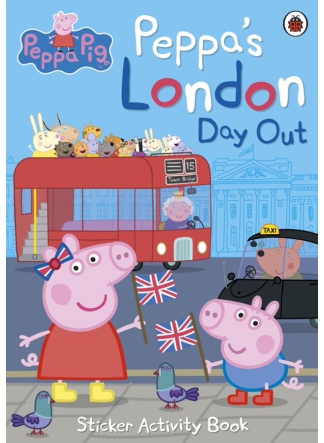 Peppa Pig: Peppa's London Day Out Sticker Activity Book 