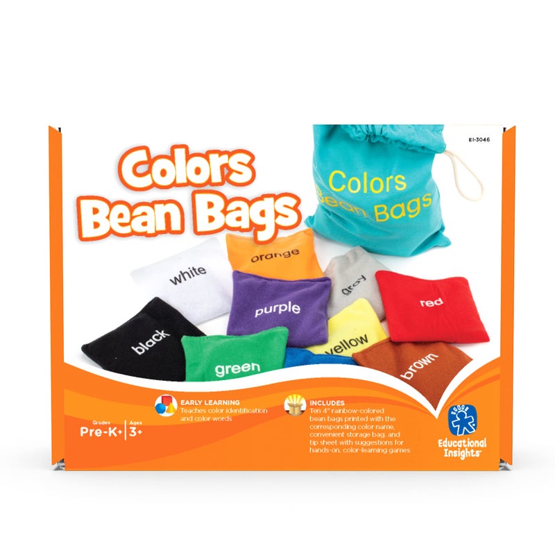Educational Insights Educational Toys - Colors Beanbags, Learn Colors, Toddler Learning Toy, Preschool Classroom Must Haves, Set of 10 Beanbags, Ages 3+ - Image 5