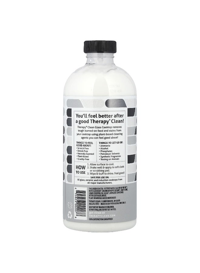 Therapy Clean Therapy Clean, Glass Cooktop, Cleaner & Polish with Lemon Essential Oil, 16 fl oz (473 ml)  - Image 2