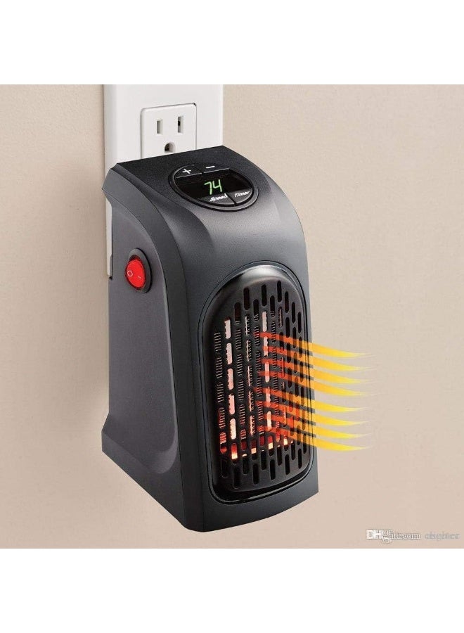 JAJEEK Mini Electric Heater Portable 1500W PTC Ceramic Fan Heater for Bedroom, Office & Living Room, Fast Heating, Adjustable Temperature, Energy-Efficient, Compact & Safe Design - Image 2