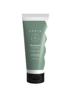 ARATA Arata Natural Hydrating Hair Shampoo (75 ml) With Ginkgo Ginger and Indian Gooseberry for Women and Men  - Image 1