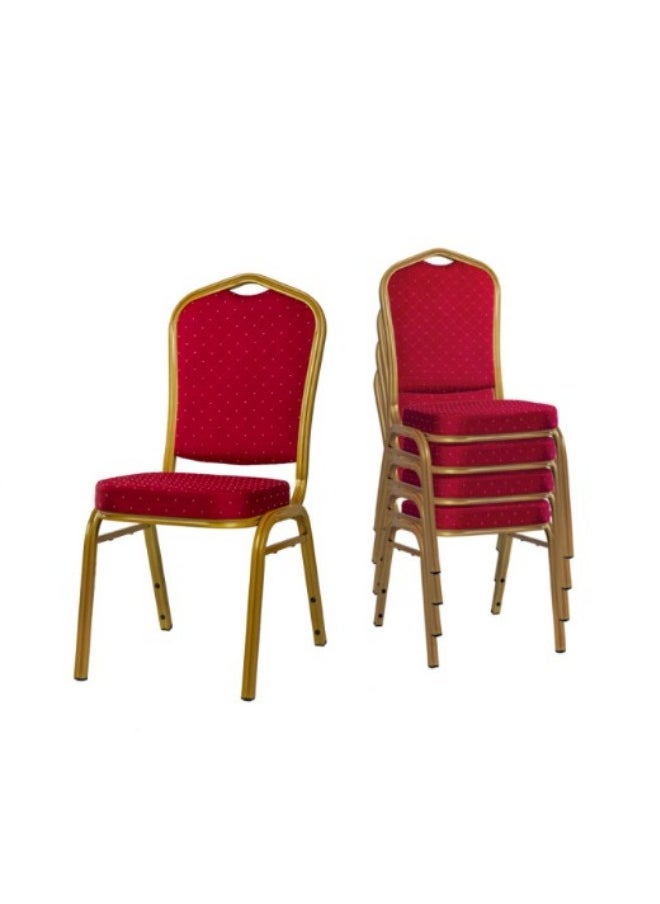 SMART HOME Comfortable dining table chair, cafe chair, modern occasion chair with elegant design and padded seat, for the kitchen, dining room, bedroom, living room and cafe 45*40*80  - Image 2