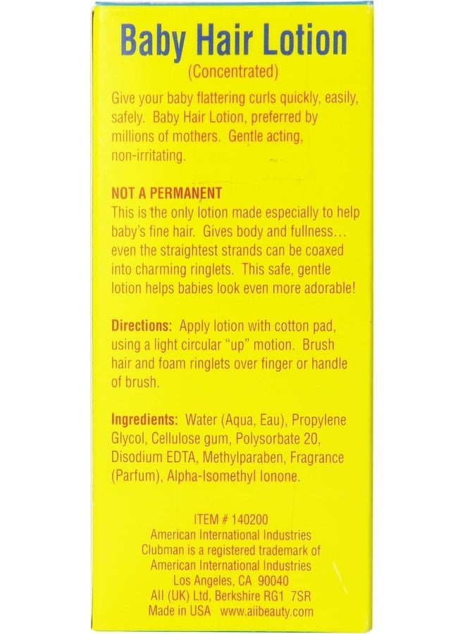 Clubman Baby Hair Lotion, 2 fl oz - Image 2