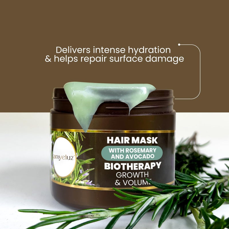 ANYELUZ Hair Mask â€“ Rosemary and Avocado Extracts, Intensive Hydration and Strengthening, Damage Repair Boost - Image 5