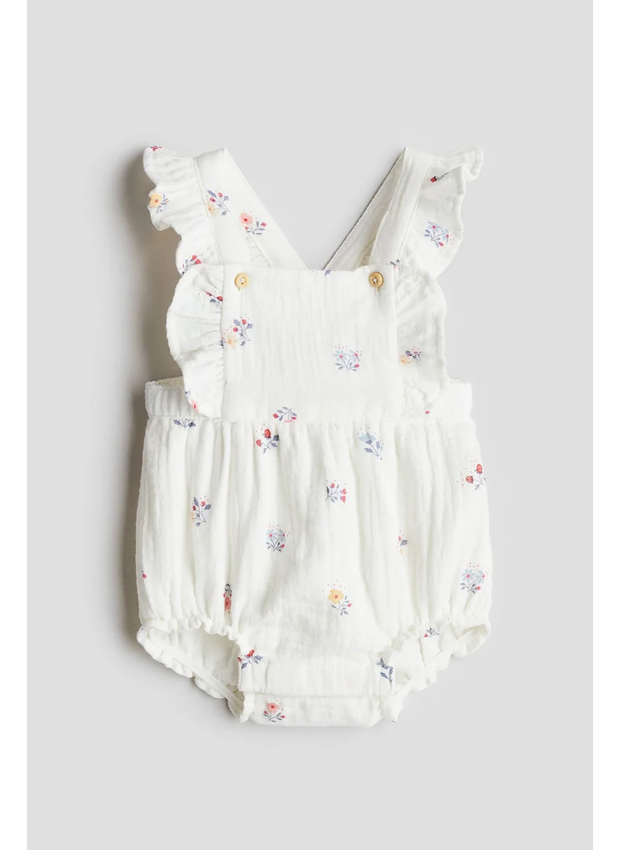 اتش اند ام Cotton Dungaree Shorts