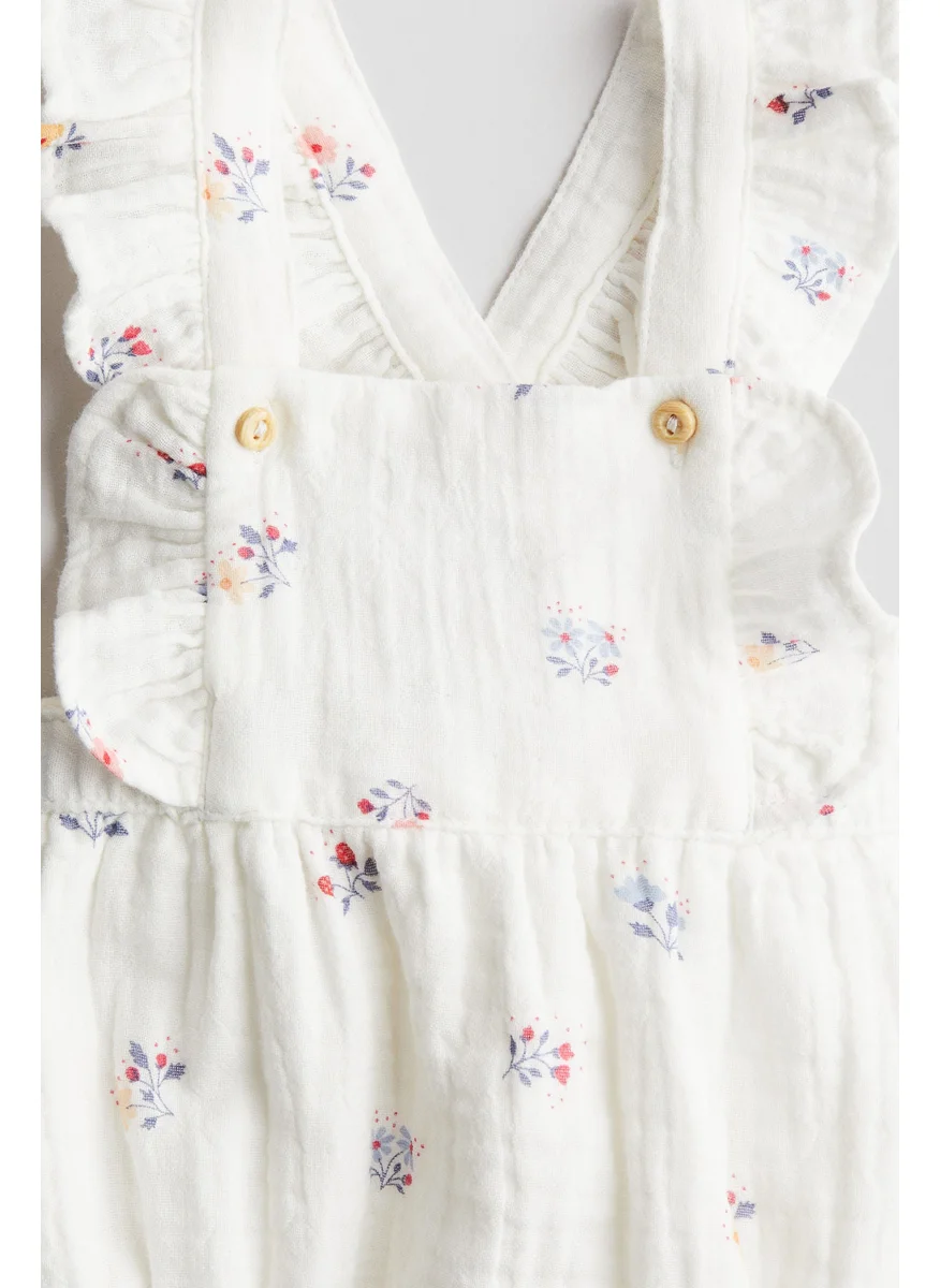 اتش اند ام Cotton Dungaree Shorts