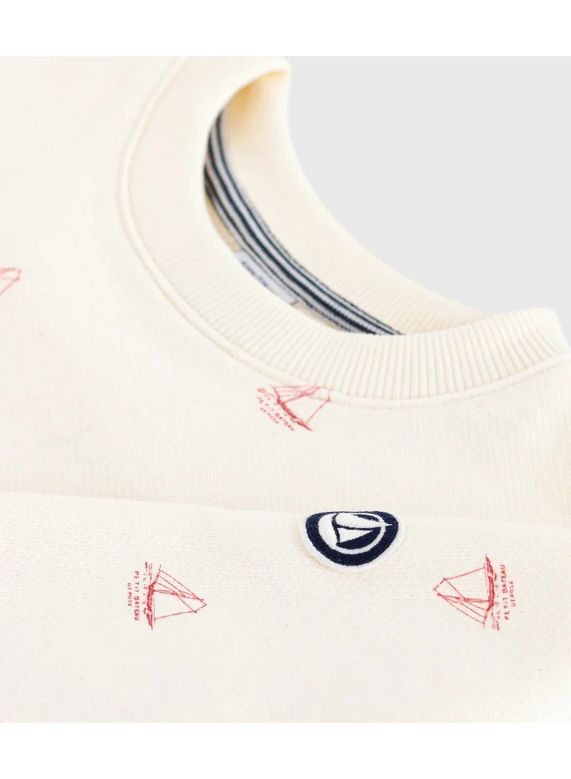 Petit Bateau Children's printed cotton sweatshirt