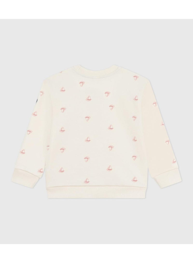 Petit Bateau Children's printed cotton sweatshirt - Image 2