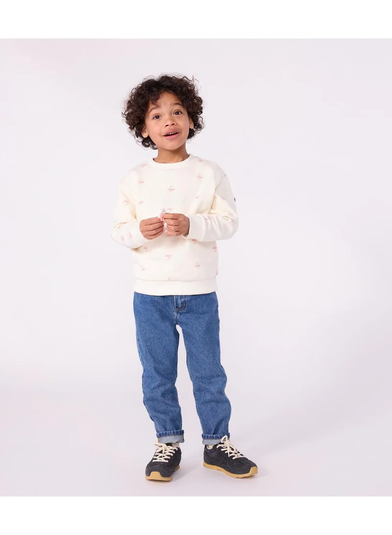 Petit Bateau Children's printed cotton sweatshirt