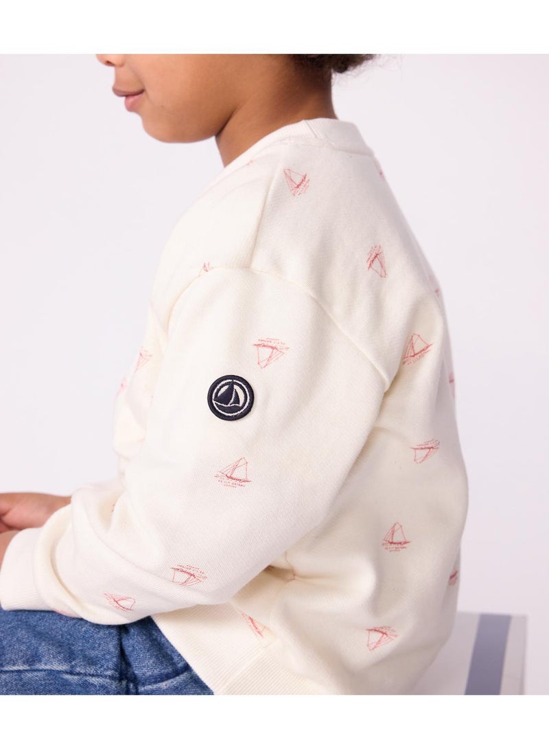 Petit Bateau Children's printed cotton sweatshirt - Image 5