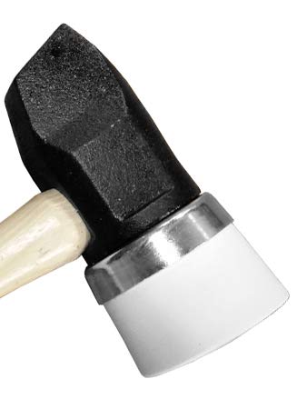 Powernail 5MI Iron White Capped Rubber Mallet for Flooring Nailers & Staplers (4 lbs) - Image 3