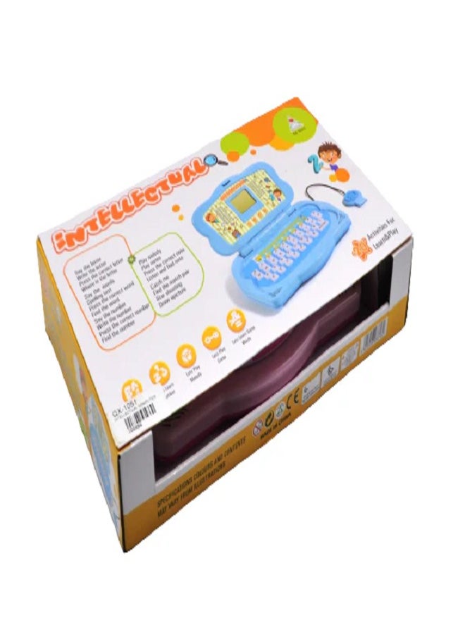 Educational Laptop for Age3 and Above Best Preschool Tool for Kids Lots of Learning Activity for Kids for Baby (Blue)