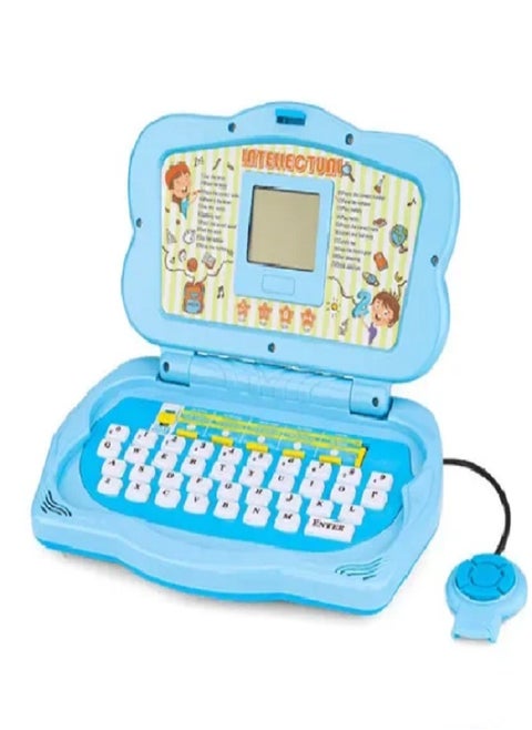 Educational Laptop for Age3 and Above Best Preschool Tool for Kids Lots of Learning Activity for Kids for Baby (Blue)
