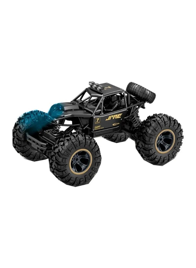 توي لاند سيارة زحف صخرية للطرق الوعرة بمقياس 1:16 مع جهاز تحكم عن بعد - أسود - Image 2