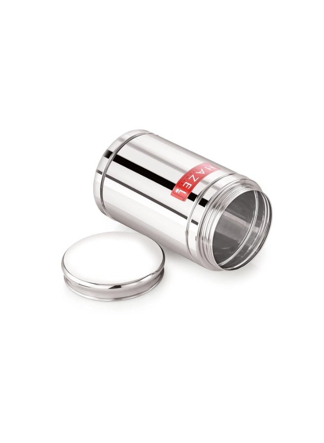 HAZEL Stainless Steel Container Set | 1800 ml Each Steel Container for Kitchen Storage | Air Tight Containers for Kitchen Storage | Ideal for Storing Rice, Cereal, Pulse, Snacks. Set of 6 - Image 3