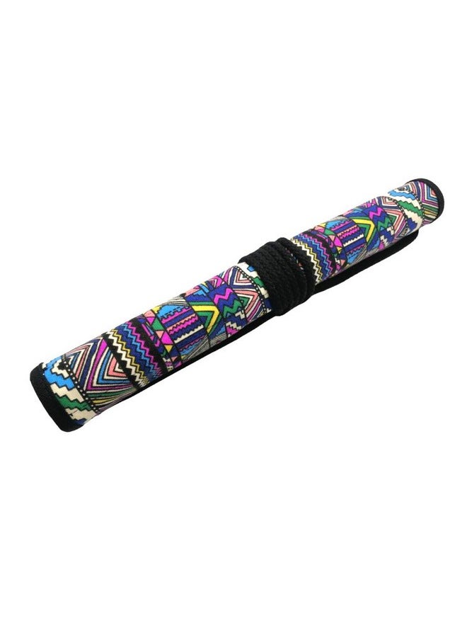 Funny live Funny live Paint Brush Holder Art Supplies, Artist Brush Holder & Storage Organizer Roll-Up Case Bag, Protect Acrylic Oil Watercolor Paintbrushes (Bohemian 20 Slot Pockets)  - Image 5