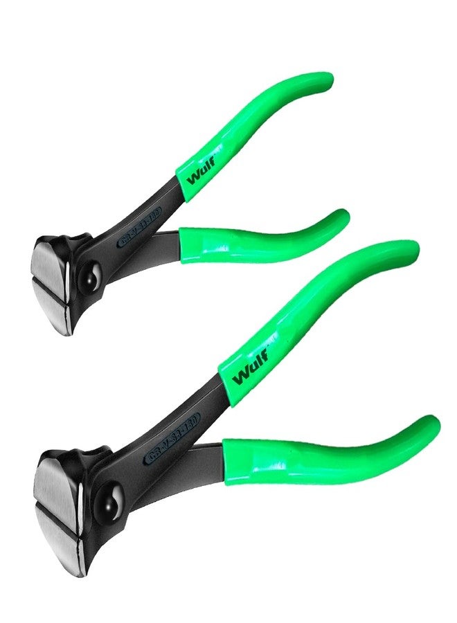 WULF Multipurpose End Cutters | Heavy Duty Nail Puller, Wire Cutter & Bender | Premium Steel Head with Anti-Slip PVC Handle | Durable, Ergonomic Hand Tool for Professional & DIY Use - Image 1